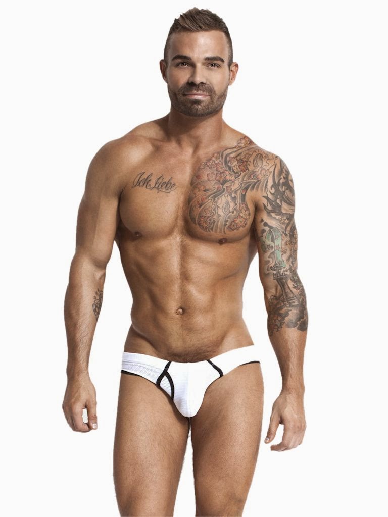 Jack Adams Fargo Low Rise Brief Underwear White Black Cool4Guys