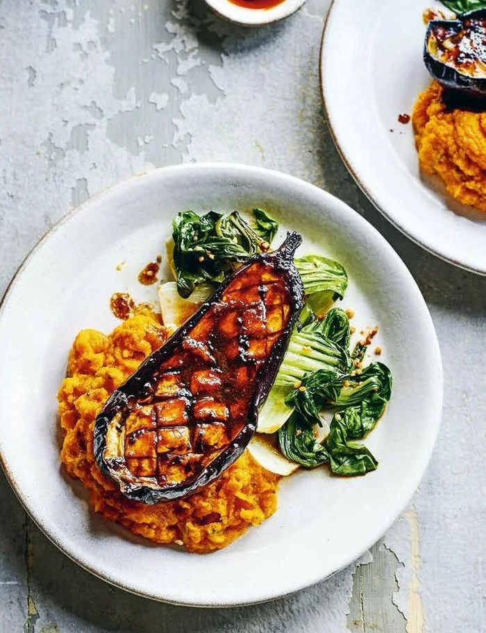 Miso Eggplant Steaks