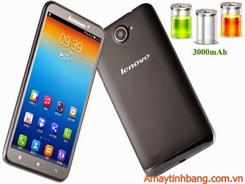 Smartphone Lenovo S939 sở hữu Pin khủng 3000mAh