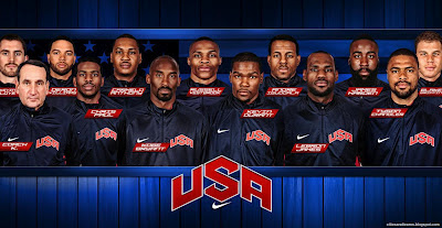 USA Men Basketball Dream Team London 2012 Olympic Games Hd Desktop Wallpaper