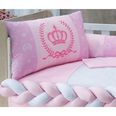 kit de berço de menina princesa