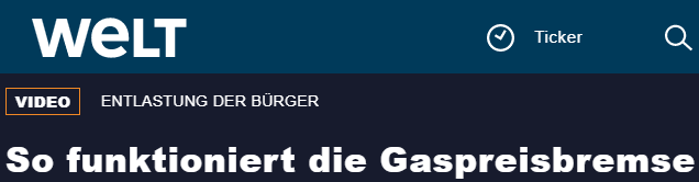 So funktioniert die Gaspreisbremse