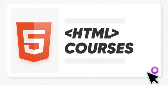 HTML course description and outline