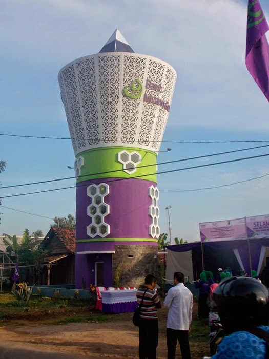 Walikota Pekalongan Meresmikan Menara Air Muamalat 