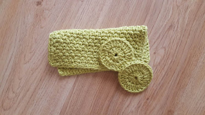 Crochet washcoth + face scrubbies set