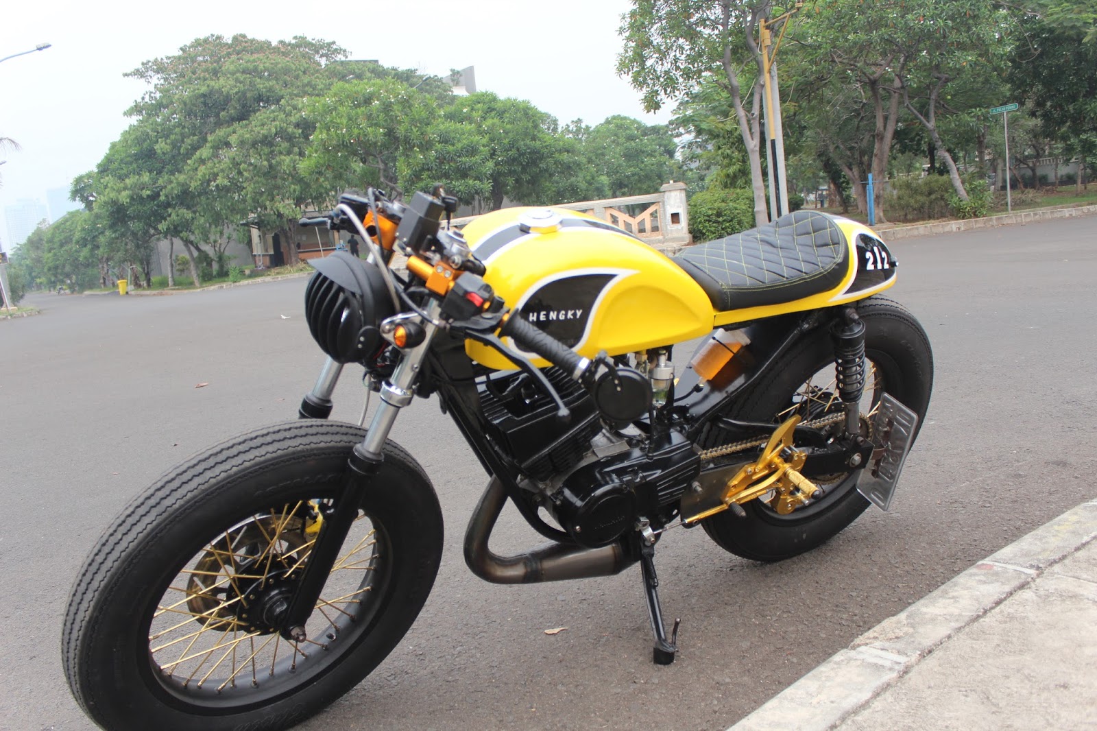 Koleksi Modifikasi Motor Rx King Cafe Racer Terbaru Dan Terlengkap