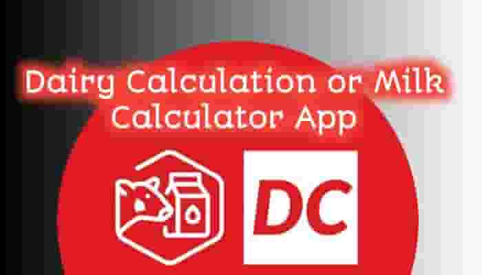 dairy calculation app