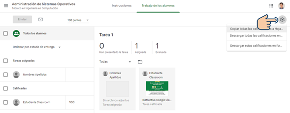 Google Classroom - Parte 4 -  Plantillas de Google, Revisión de Tareas