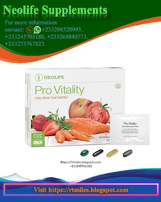 Neolife Provitality is a daily Whole Food Nutrition that can help feed, protect, regulate and nourish your cells for lifelong health and vitality*