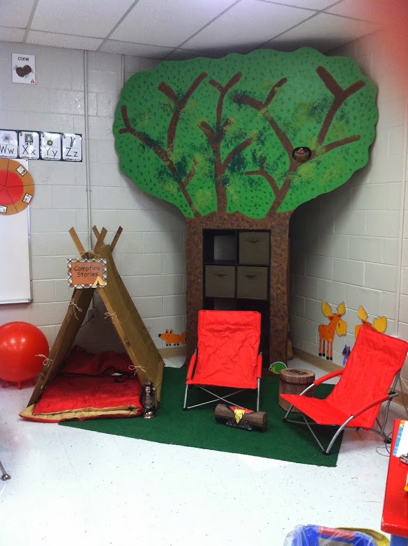Camping Themed Classroom Decorations - Our Small-Town Idaho Life: CAMPING THEMED CLASSROOM / These pencil holders are an easy way to help spice up your classroom.
