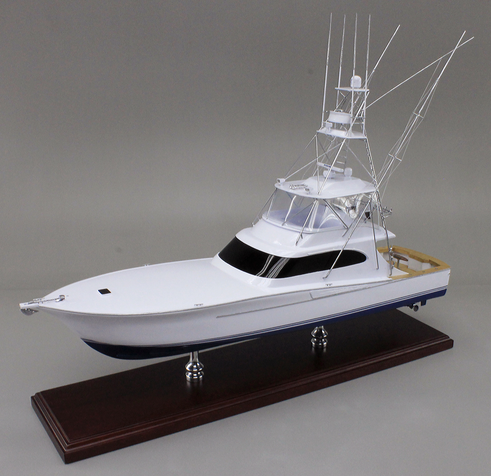 24 inch replica ship model of Lightning Yachts "Gate 