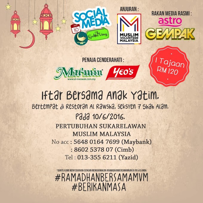 Program Ramadhan Muslim Volunteer Malaysia 