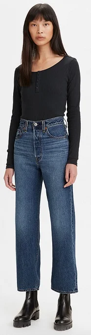 straight leg jeans