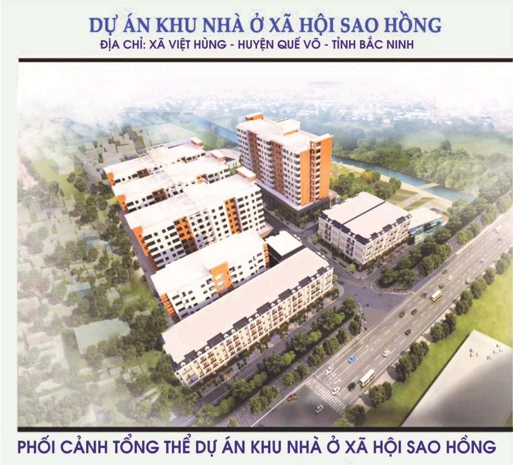 Dự án chung cư Sao Hồng đang chậm tiến độ xây dựng