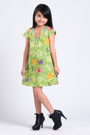 10 Model  Baju  Batik Anak  Perempuan  Modern Terbaru 2019 