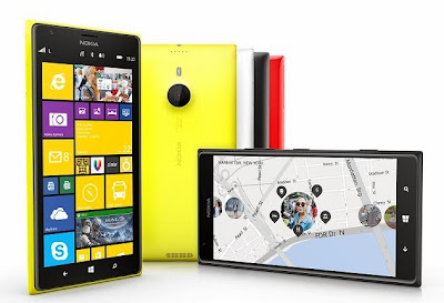 Nokia Lumia 1520 Yellow color group picture