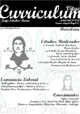 Curriculum Vitae interactivo