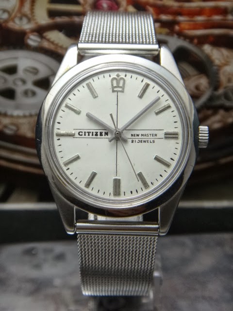 147) ***CITIZEN VINTAGE NEWMASTER WINDING MEN WATCH ( SOLD )