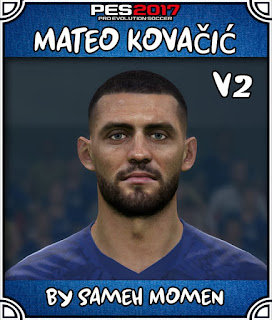 PES 2017 Faces Mateo Kovacic by Sameh Momen