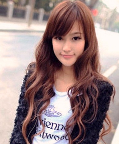 Stylish Hairstyles 2013-2014 For Korean Asian Young Women 