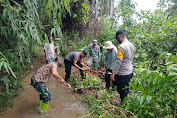 Giat Kerja Bakti,Bukti Sinergitas TNI-Polri dan Masyarakat Geumpang 