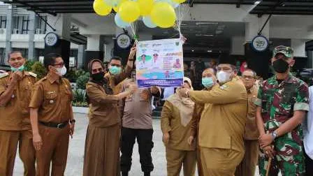 Pelepasan Balon, Pemda Padang Pariaman Canangkan PID dan BIAN