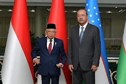  Bertemu PM Uzbekistan, Maruf Amin Sampaikan Gagasan Pembangunan Soekarno Memorial Library 