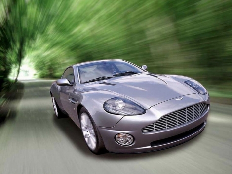 2001 Aston Martin V12 Vanquish. Aston Martin V12 Vanquish is a