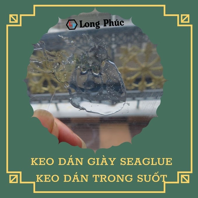 Keo Dán Giày SeaGlue 💖FREESHIP💖 Keo dán giày trong suốt, chịu nước, dính chắc, đàn hồi cao| Long Phúc Shop|Lọ 100g