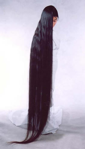 very long hair