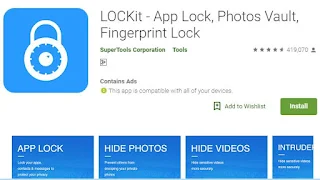 تطبيق LOCKit _App Lock لقفل تطبيقات هاتف الاندرويد والايفون