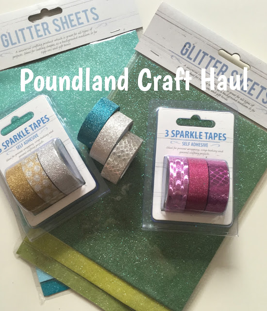 Poundland budget craft haul uk