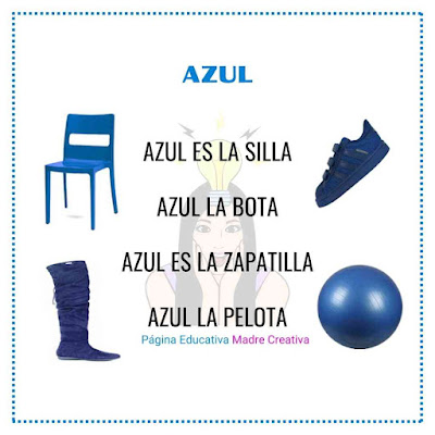 Poesía del color azul para niños