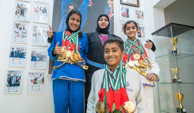 Nada Al Nuaimi, Judo and Jiu-Jitsu Champion: Emirati leads her family to crown 400 gold medals