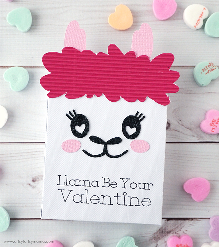 Llama Valentine Treat Boxes