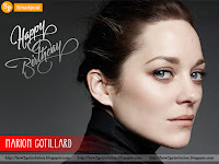 happy birthday photo of marion cotillard with full face close up