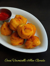 Corn, Vermicelli Potato Bonda