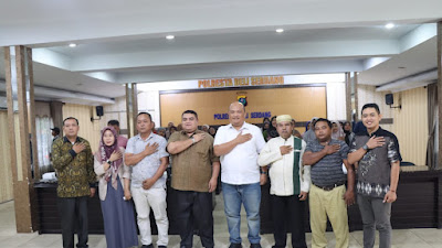 Sosialisasi Posko Kampung Bersih Narkoba dan Survey Publik dari Universitas Pembangunan Panca Budi Medan