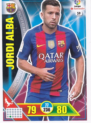 Checklist Visual Barcelona Liga Santander 2016 2017 Panini 