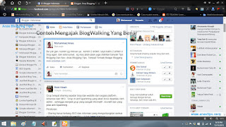 Cara Dan Tips Melakukan BlogWalking Yang Baik Dan Benar Agar Mendapat Komentar Relevan by Anas Blogging Tips