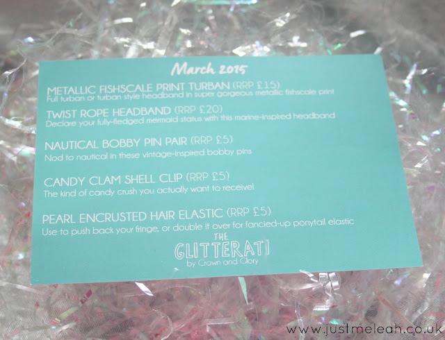 Crown & Glory Glitterati box March 