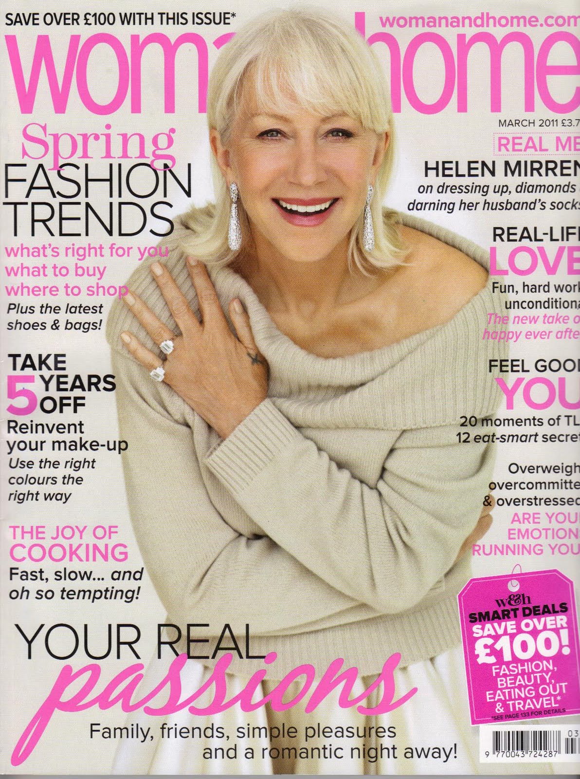 Helen Mirren — Woman and Home Magazine