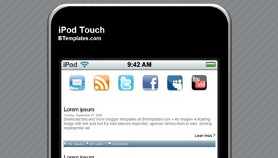 Ipod-Touch-blogspot-template