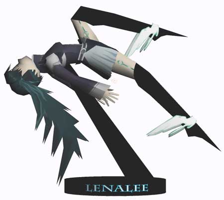 D.Gray-Man Papercraft Leenalee Lee