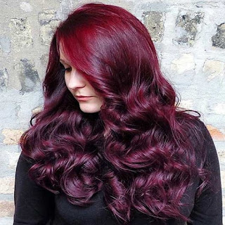 Red Burgundy Hair