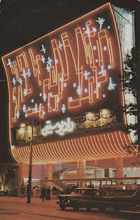 Radio City Cinema in Teheran postcard