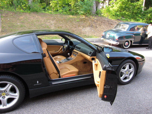  1995 Ferrari 456 GT and 1952 Plymouth Cambridge 