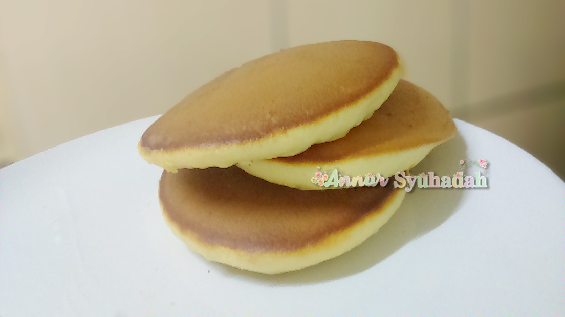 Resepi Pancake paling mudah yang sure sedap ~ ANNUR SYUHADAH