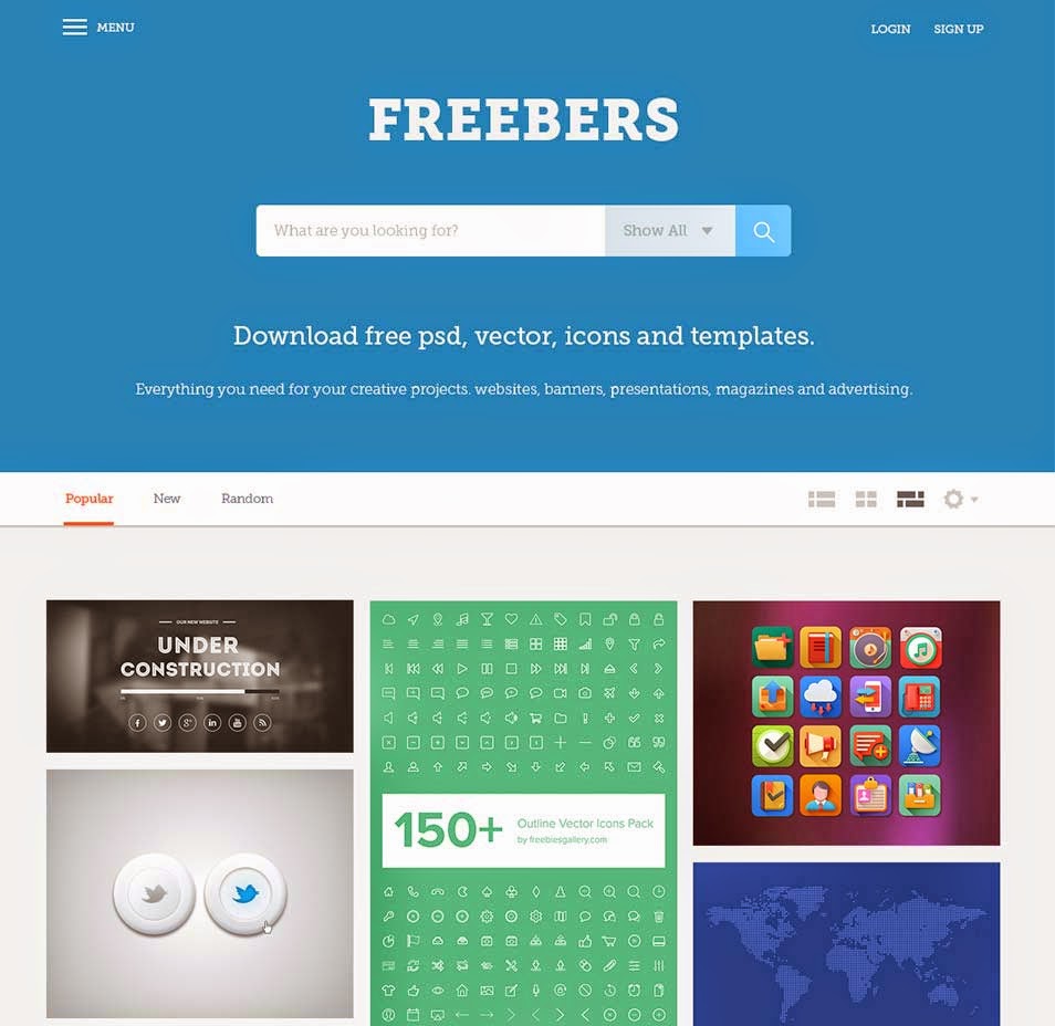 Freebers - Free Web Template