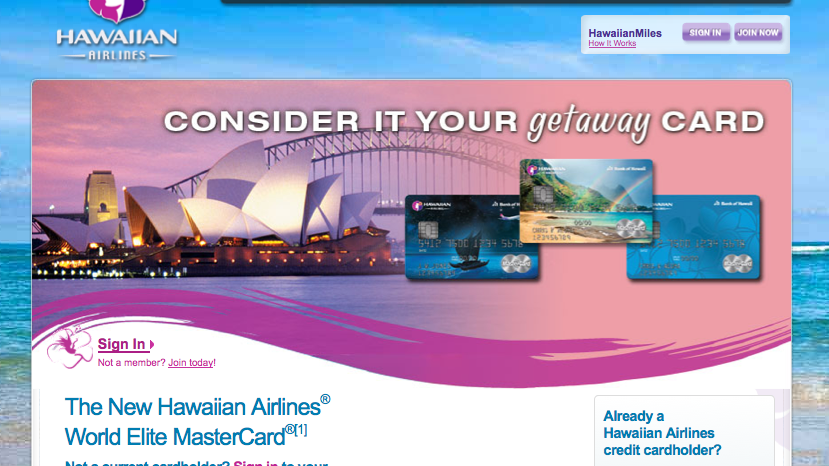 AAdvantage - Hawaii Airlines Credit Card